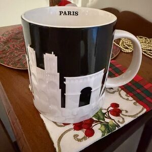 Starbucks Paris Relief mug with SKU
